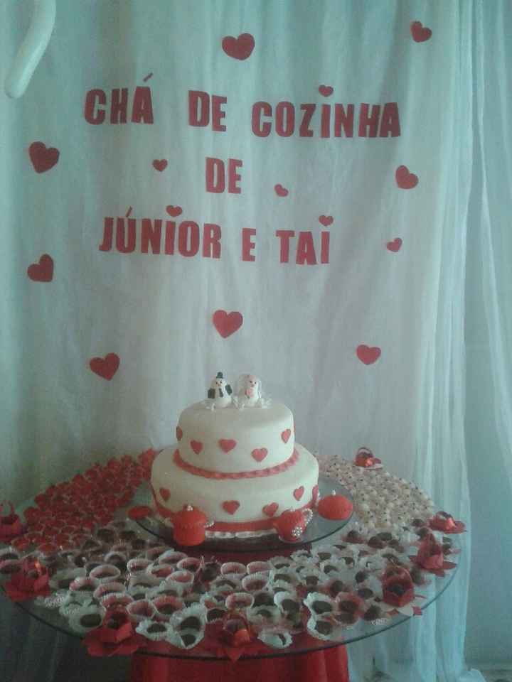 Decoração do meu chá de panela - 1