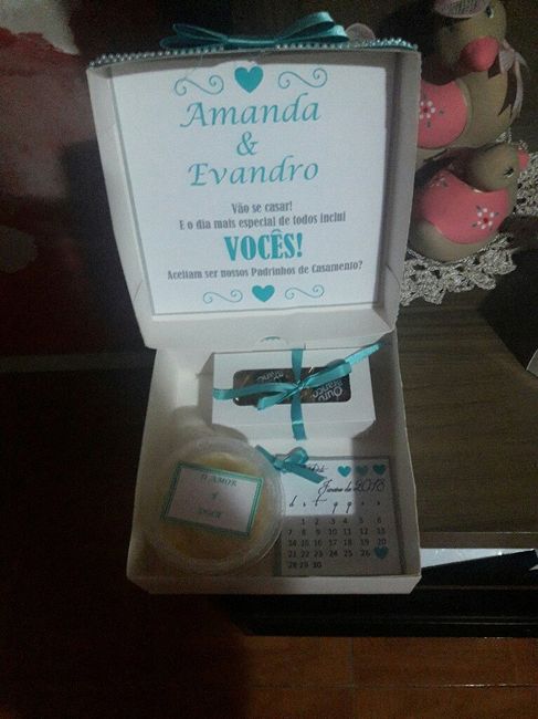  Minhas Caixinha para padrinhos, vem ver - 2