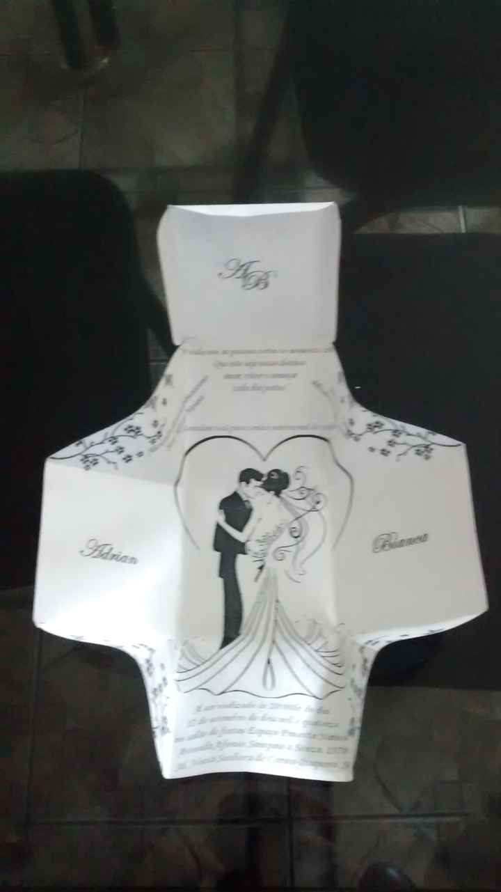 Meu convite de casamento 