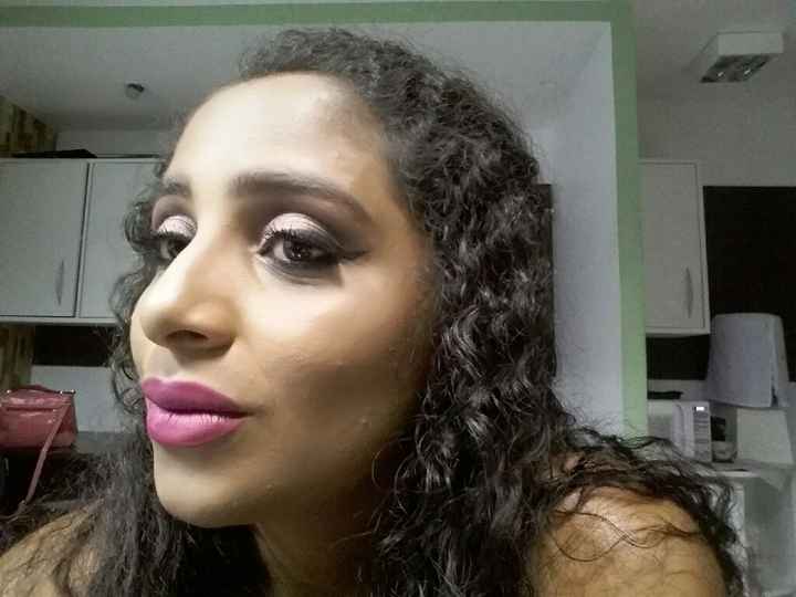 Prova de maquiagem - 1