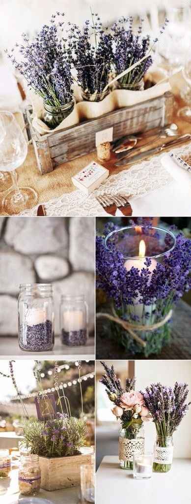 Lavanda na decoracao 