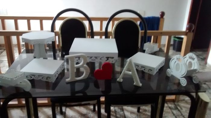 Enveites de mesa para bodas de papel