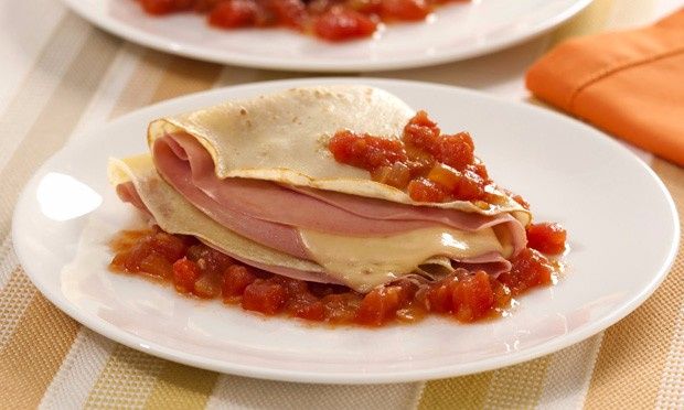 Crepe francês salgado