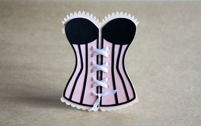 Convite chá de lingerie - Faça você mesma