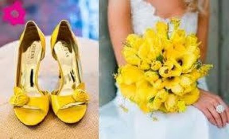 Buquê, vestido e sapatos - 4