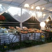 Mesa casamento a tarde