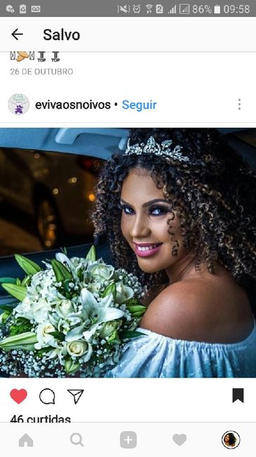 Penteados para noivas  cacheadas. 2