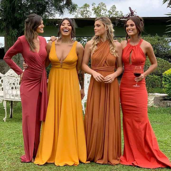 Como definir a cor dos vestidos das madrinhas - 4