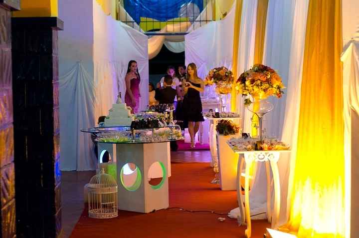 Entrada da festa