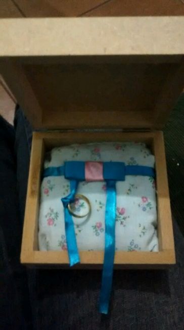 Diy: porta aliança de caixinha - 1