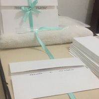 Convite diy - primeira tentativa - 2