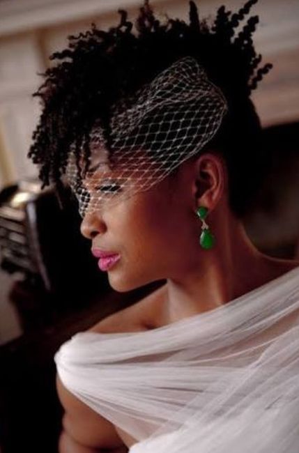 Véu para cabelo afro - 3