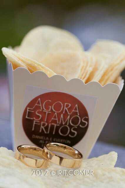  Lembrancinhas com Batata Chips - 1