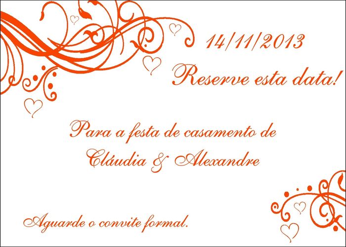 SAVE THE DATE!