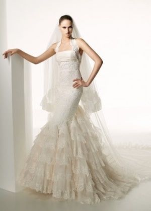 vestido babados