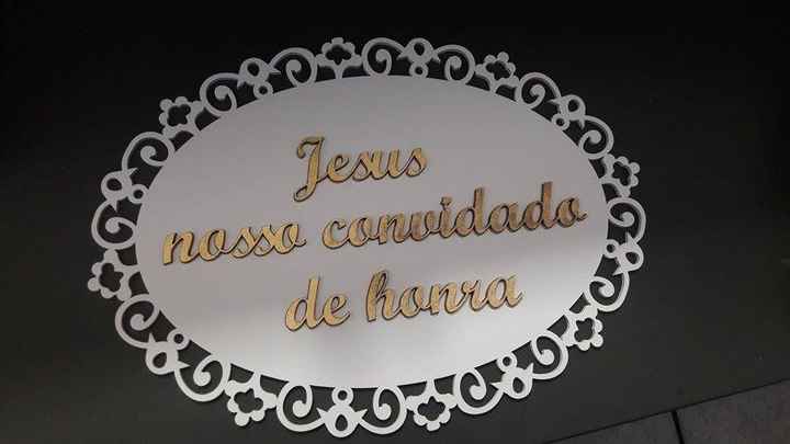 plaquinha do meu convidado de honra