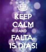 Faltam 15 dias
