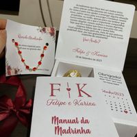 Vai ter convite diferenciado para padrinhos/madrinhas?💌 - 1