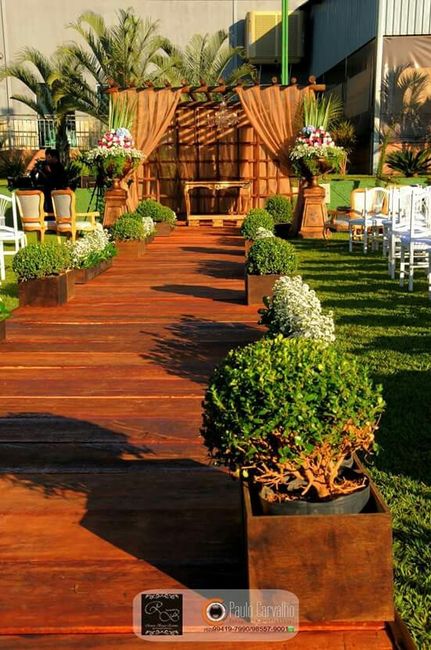 Casamento ao ar livre - inspirações - 1