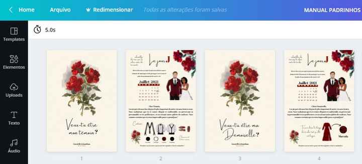 diy do meu convite de casamento - 1