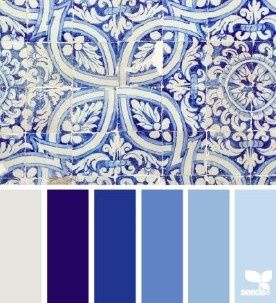 paleta azul