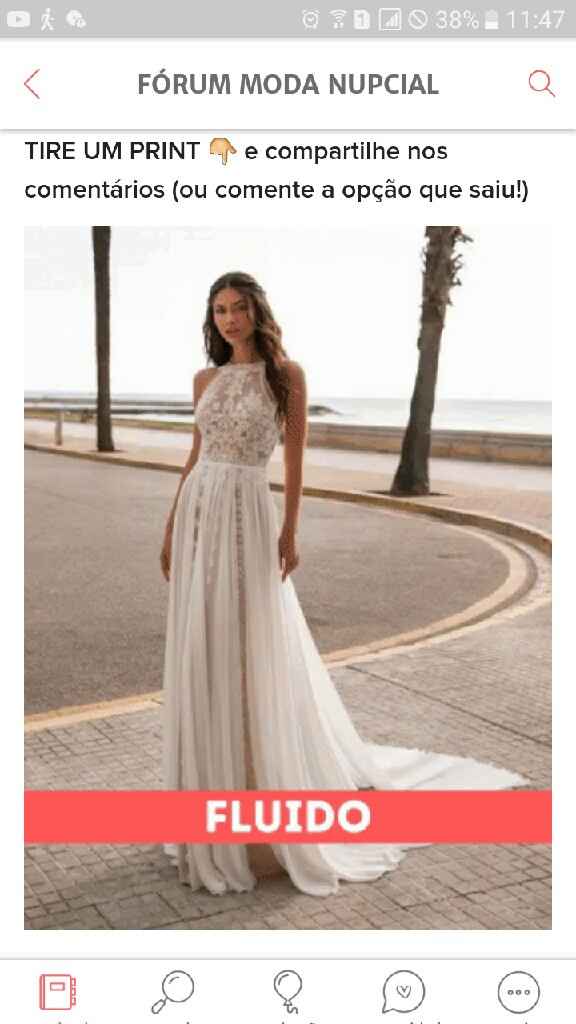TIRE UM PRINT para decidir o vestido - 1