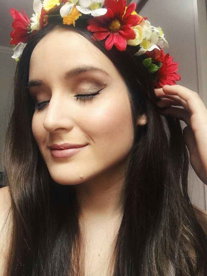  Testando make pra pré wedding - 1