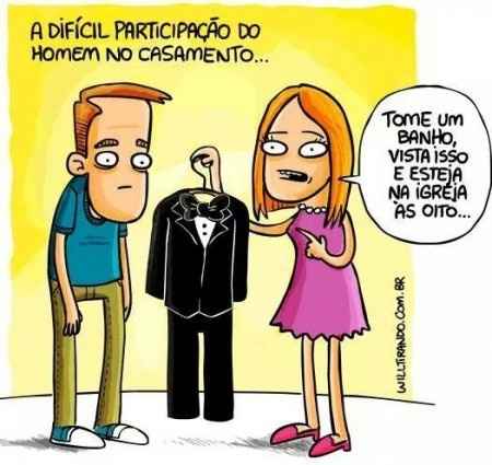 A participação do Noivo