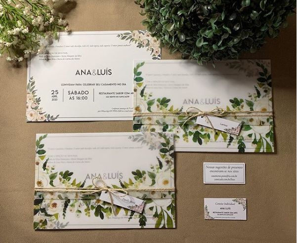 meu convite de casamento diy #vemver #noivaeconomica #economia 1