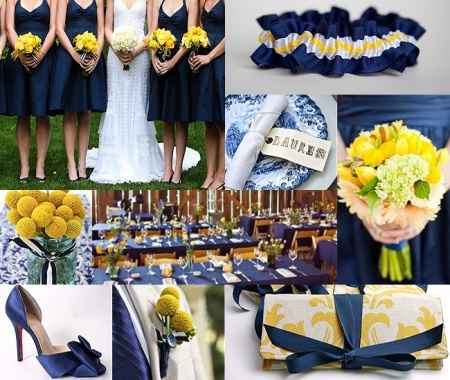 casamento azul e amarelo 