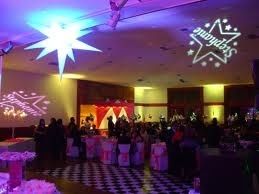 Pista de dança decorada 