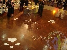 Pista de dança decorada 