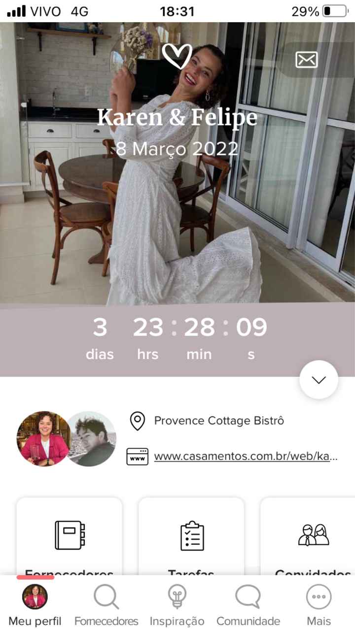 Você estaria ansiosa se olhasse a regressiva desse jeito? - 1