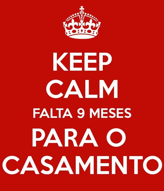 Falta 9 meses!!!