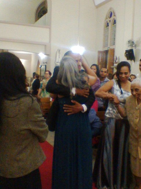 Despedindo das irmãs