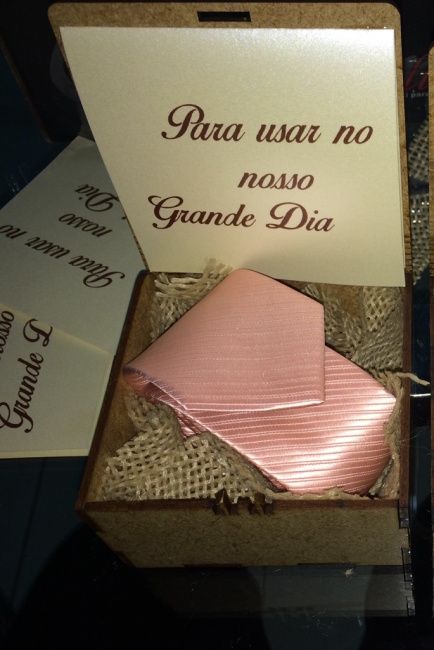 Minha caixinha de gravata para os padrinhos - 4