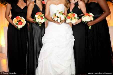 Madrinhas com bouquet - 1
