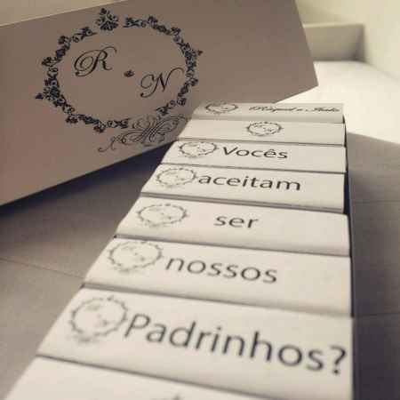 Convite para padrinhos - 1