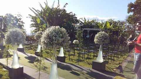 Tudo o que aconteceu no meu casamento- decoração da cerimônia - 4