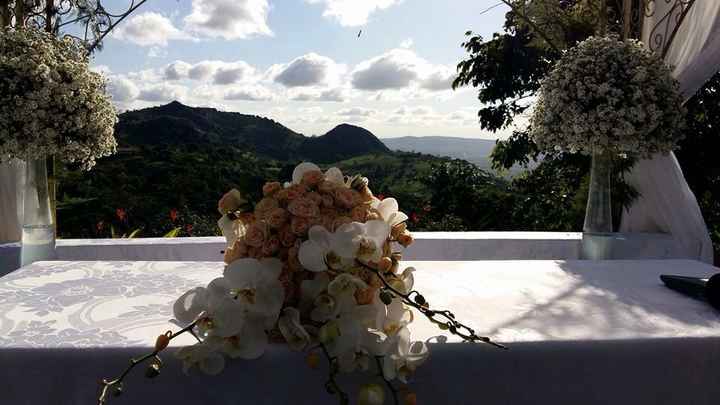 Tudo o que aconteceu no meu casamento- decoração da cerimônia - 5