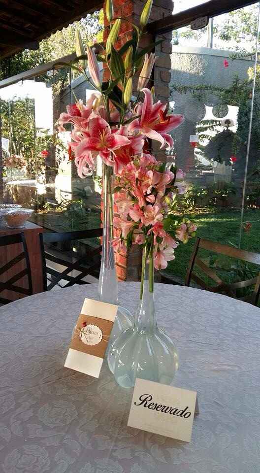 Tudo o que aconteceu no meu casamento- decoração da recepção - 5