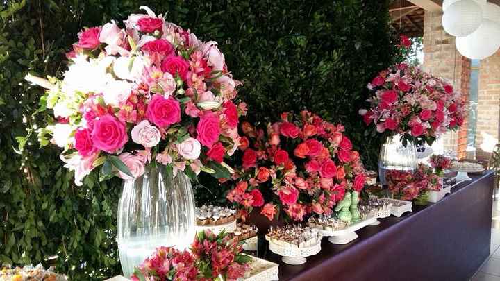 Tudo o que aconteceu no meu casamento- decoração da recepção - 7