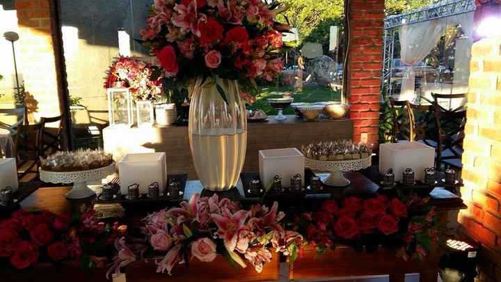 Tudo o que aconteceu no meu casamento- decoração da recepção - 9
