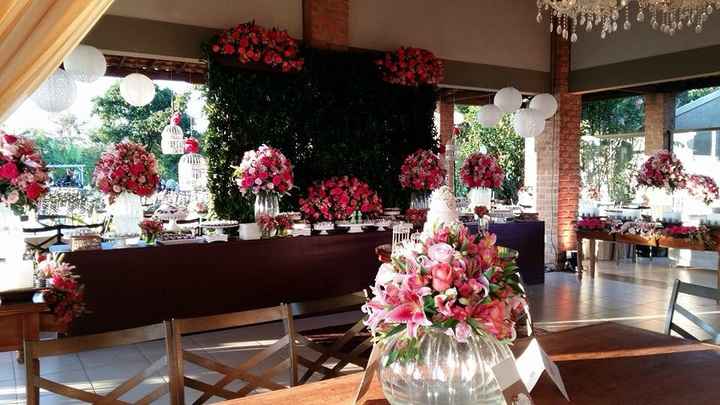 Tudo o que aconteceu no meu casamento- decoração da recepção - 10