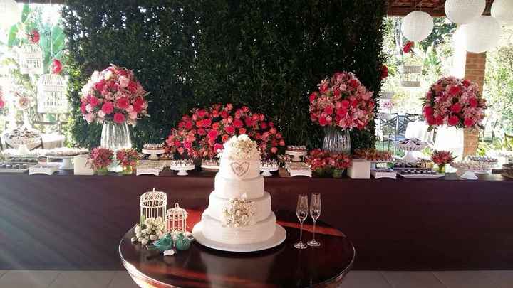 Tudo o que aconteceu no meu casamento- decoração da recepção - 15