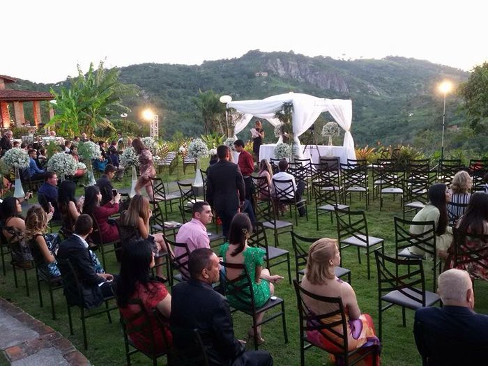 Tudo o que aconteceu no meu casamento- decoração da cerimônia - 3