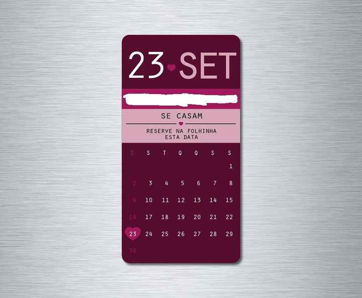 Save the date