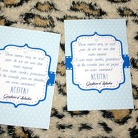 Convite daminha e pajem - 2