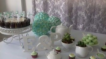 Mesa do bolo - decoração