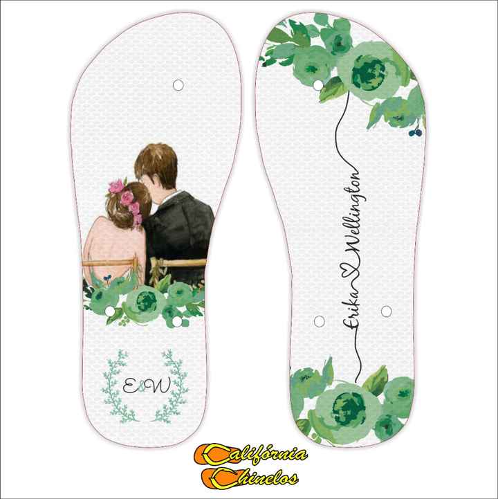 Chinelos personalizados #vemver - 2
